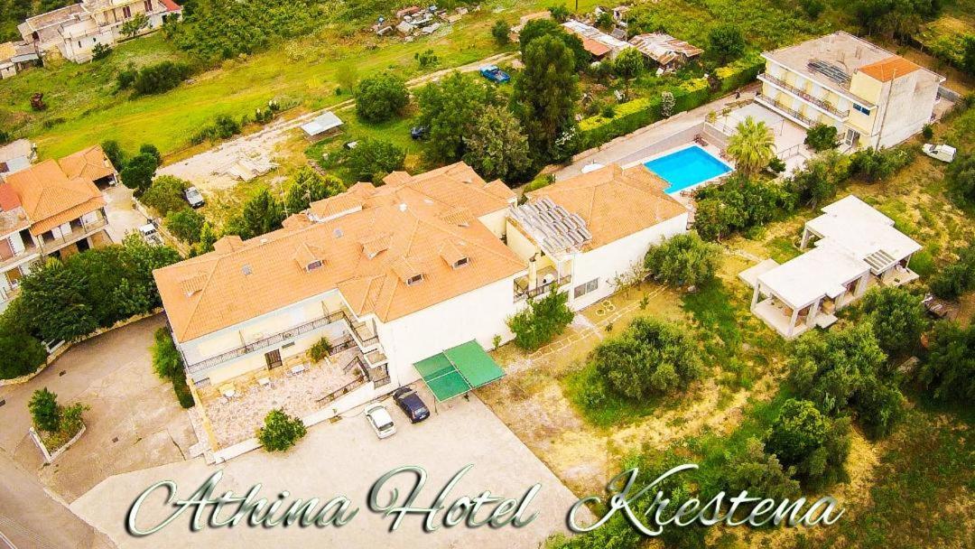 Athina Hotel Krestena Exterior photo